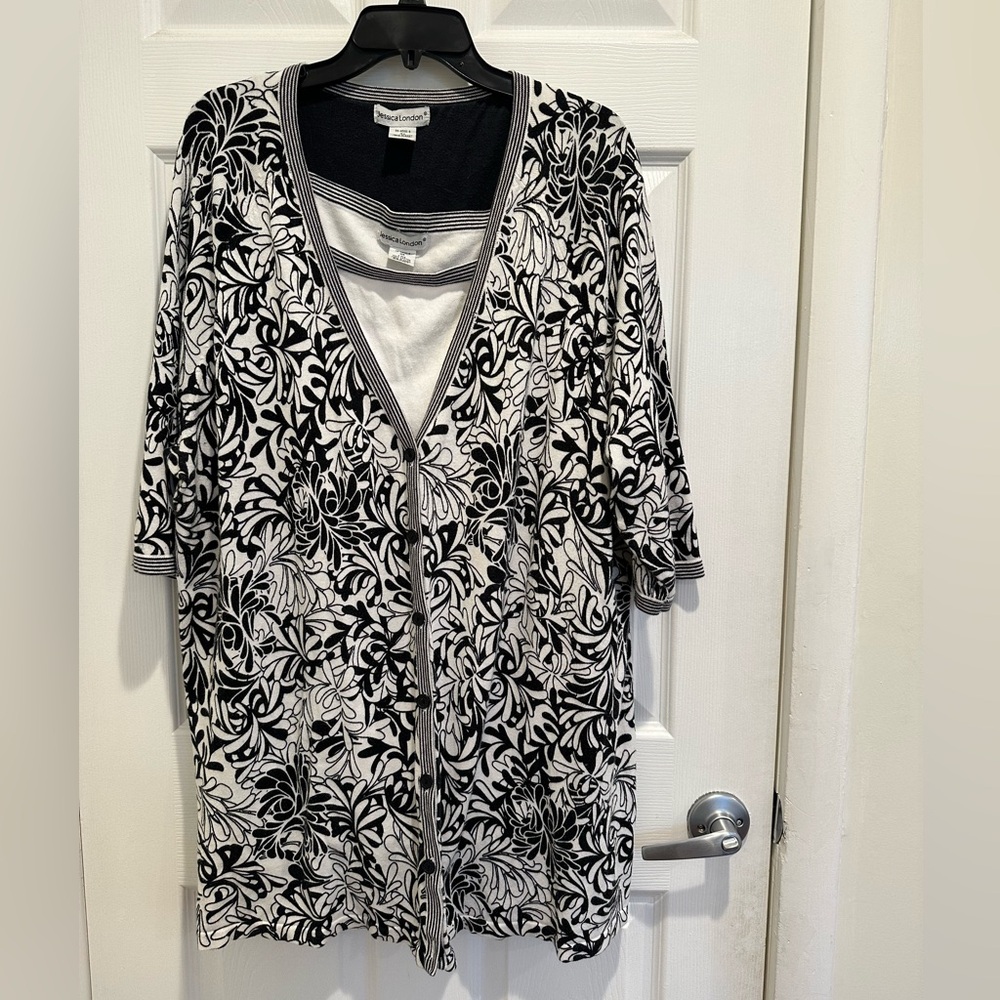 Jessica London Two Piece Top